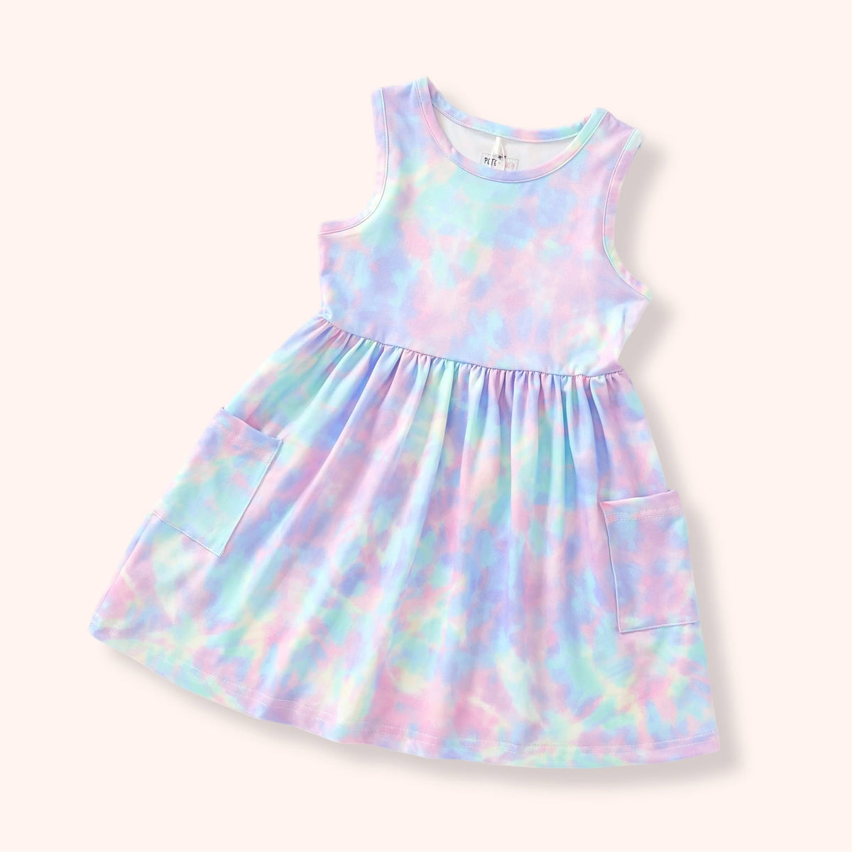Cotton Candy Swirl Dress