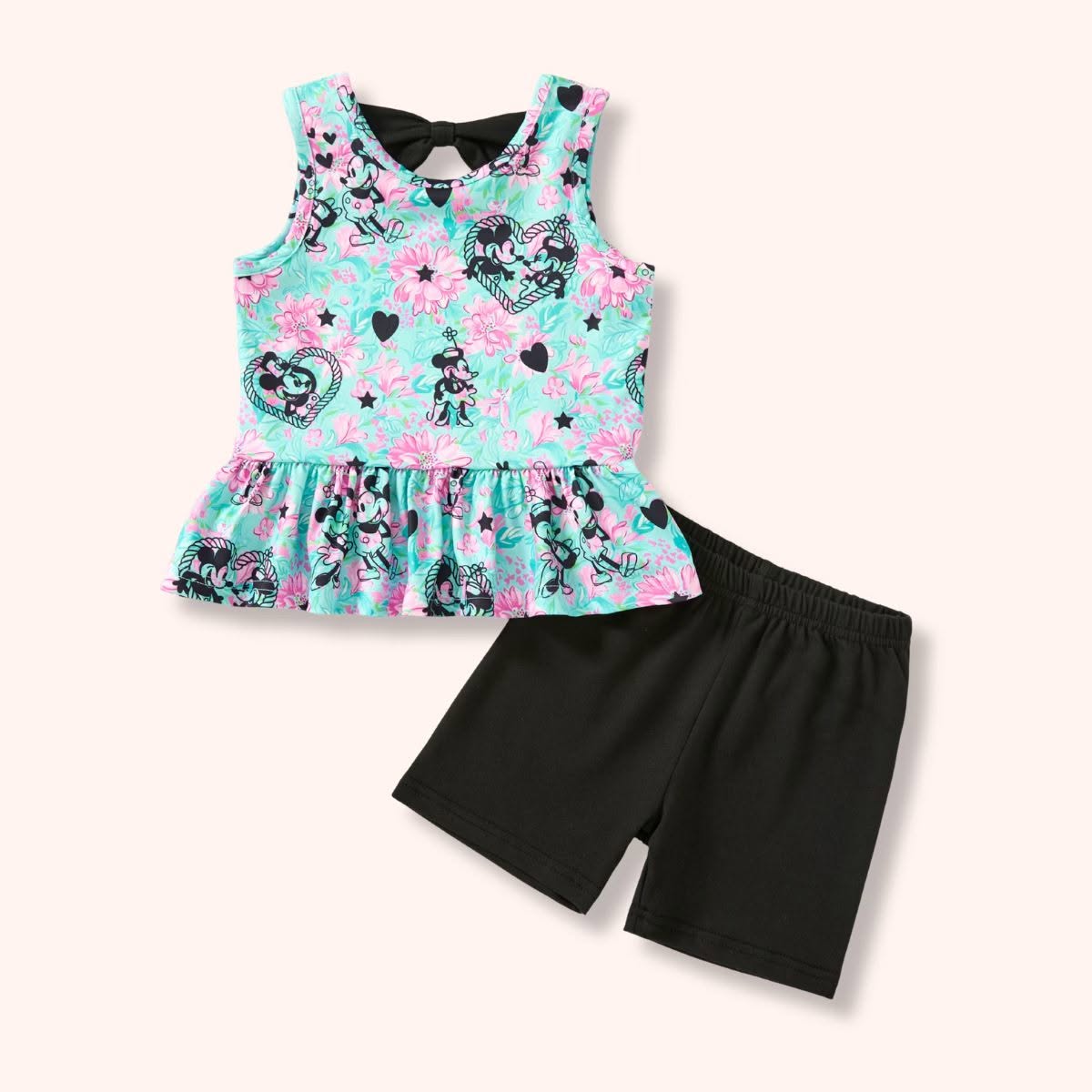 Love Garden Shorts Set
