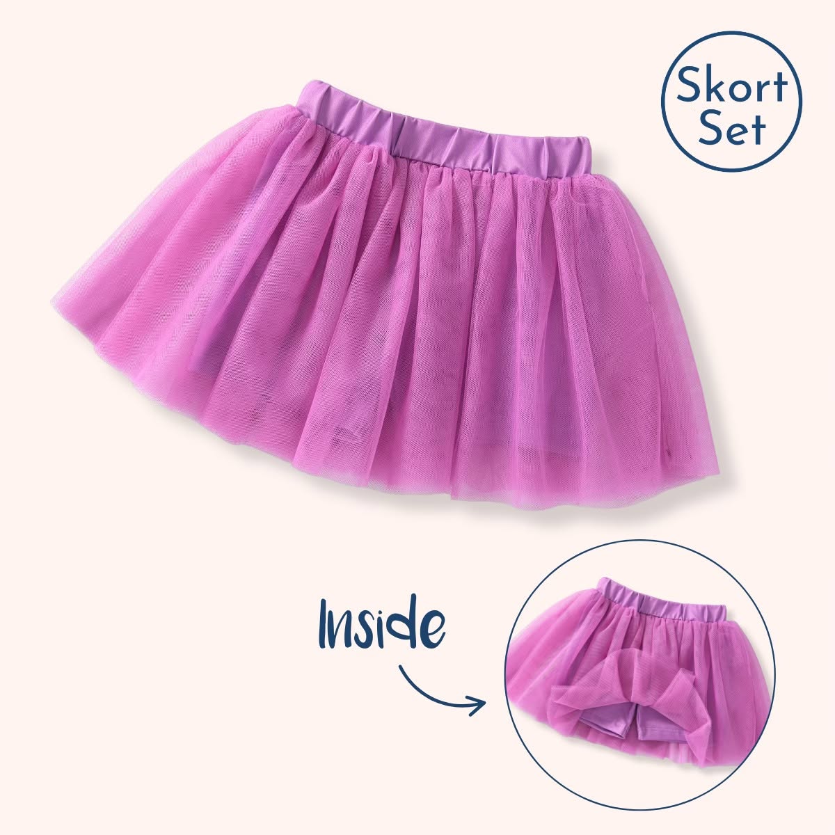 Summer Capsule Tulle Skort