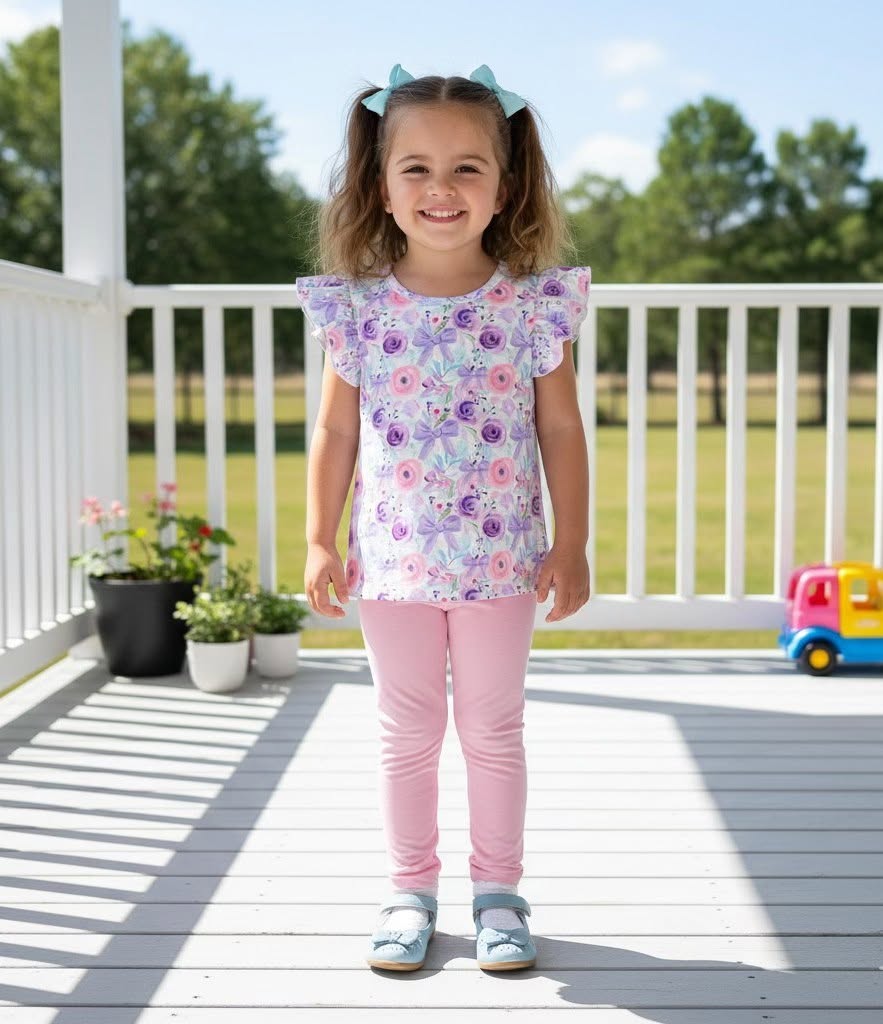 Spring Capsule Floral Top